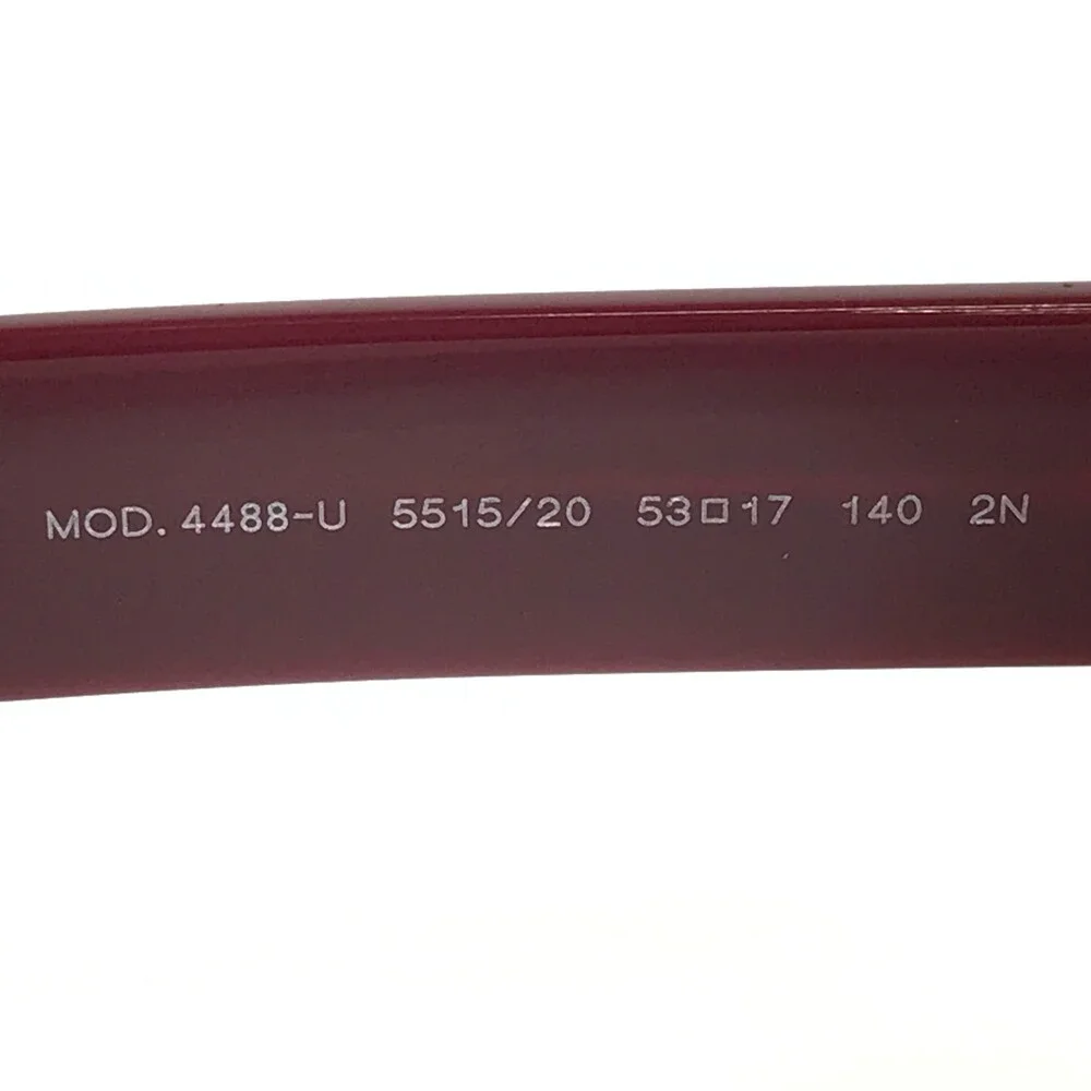 Versace Sunglasses MOD.4488-U 5515/20 Bordeaux Cat Eye with Gradient Red Lenses